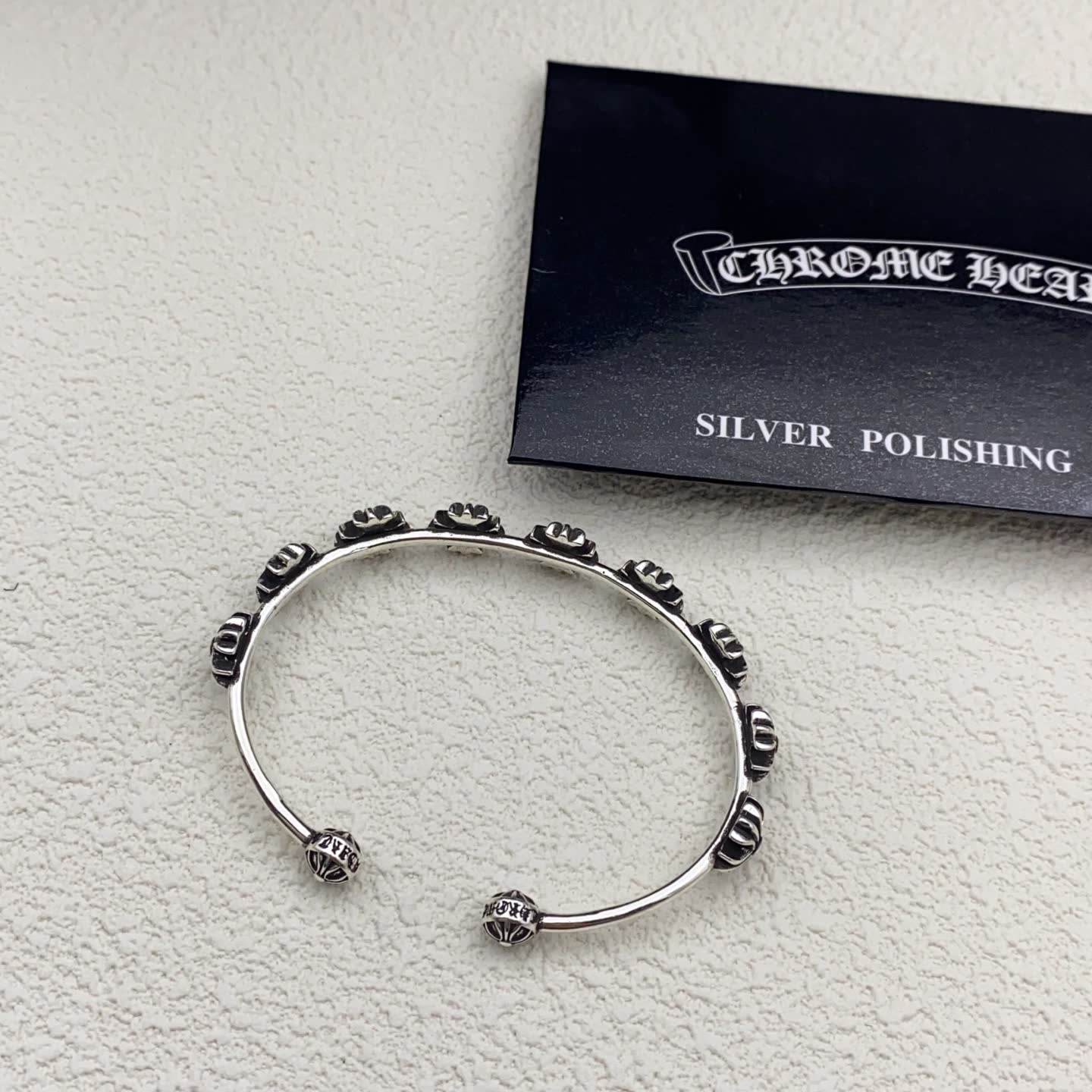 Chrome Hearts Silver Polishing Bracelet